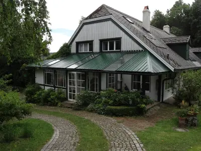 Ein Garten an der Unterkunft Landhof Ott