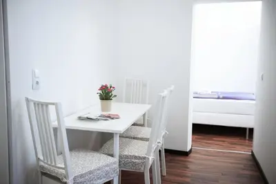 Ein Bett oder Betten in einem Zimmer der Unterkunft Old Vienna Apartments