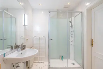Ein Badezimmer in der Unterkunft Vienna Central Panorama