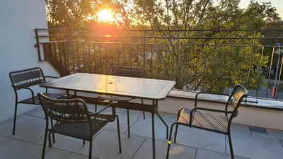 Grundriss der Unterkunft TOP Apartments Kaiserebersdorf