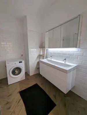Ein Badezimmer in der Unterkunft Big CityApartment 19