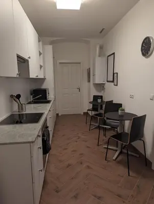 Küche/Küchenzeile in der Unterkunft Big CityApartment 19