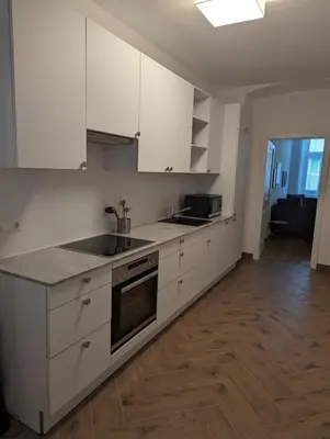 Küche/Küchenzeile in der Unterkunft Big CityApartment 19