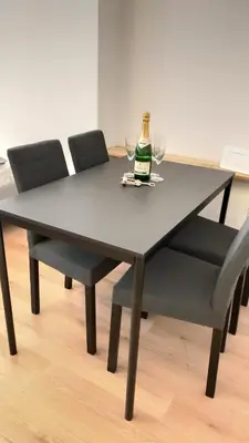 Grundriss der Unterkunft CozyNite Premium Apartment Hauptbahnhof 1+2