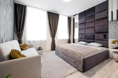 Ein Bett oder Betten in einem Zimmer der Unterkunft #16 Relax Apartment Prater/Messe