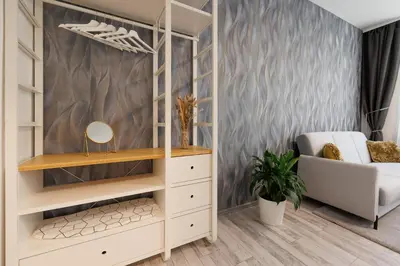 Ein Bett oder Betten in einem Zimmer der Unterkunft #16 Relax Apartment Prater/Messe