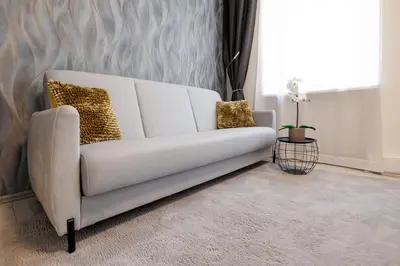 Ein Sitzbereich in der Unterkunft #16 Relax Apartment Prater/Messe