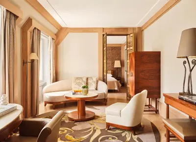 Ein Sitzbereich in der Unterkunft Park Hyatt Vienna