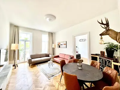 Ein Sitzbereich in der Unterkunft Iconic Suite_@O&R