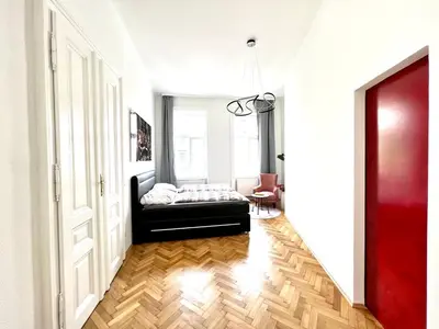 Ein Bett oder Betten in einem Zimmer der Unterkunft Iconic Suite_@O&R