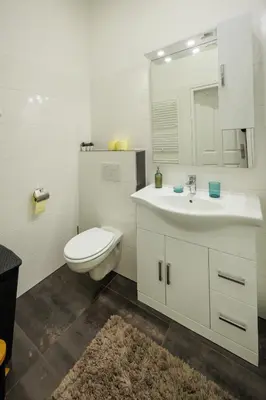 Ein Badezimmer in der Unterkunft The Cozy Space