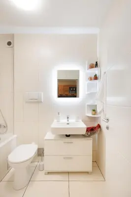 Ein Badezimmer in der Unterkunft NEU! Apartment mit Klimaanlage, nahe Hauptbahnhof