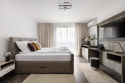 TV/Unterhaltungsangebot in der Unterkunft NEU! Apartment mit Klimaanlage, nahe Hauptbahnhof