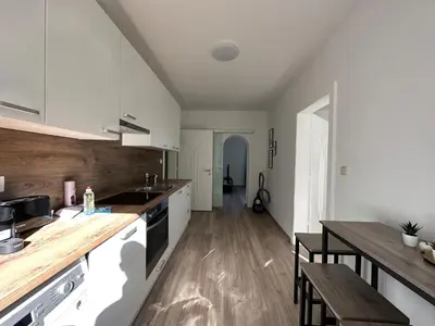 Küche/Küchenzeile in der Unterkunft FeelHome-GolfClub-Balkon-4 Gäste-WiFi-Smart TV