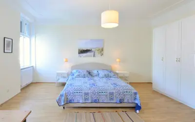 Ein Bett oder Betten in einem Zimmer der Unterkunft Spacious and Comfy With 3 Bedrooms