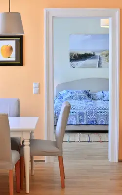 Ein Bett oder Betten in einem Zimmer der Unterkunft Spacious and Comfy With 3 Bedrooms