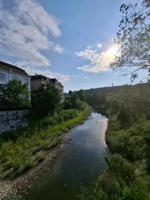 Naturlandschaft in der Nähe des Hostels