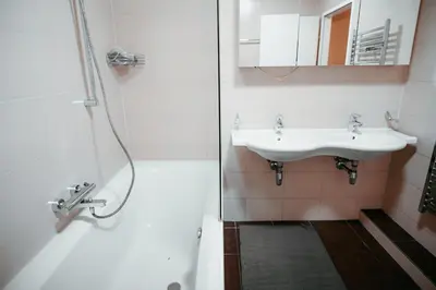 Ein Badezimmer in der Unterkunft Vienna Shopping Center 8 Appartment