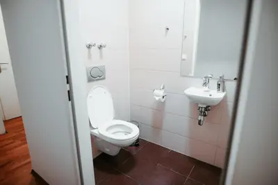 Ein Badezimmer in der Unterkunft Vienna Shopping Center 8 Appartment