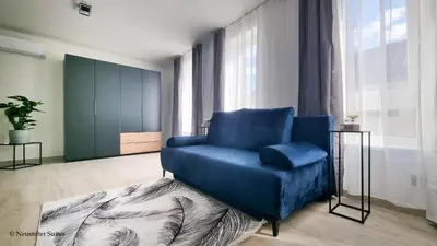 Ein Sitzbereich in der Unterkunft St. Antoni Suite 3