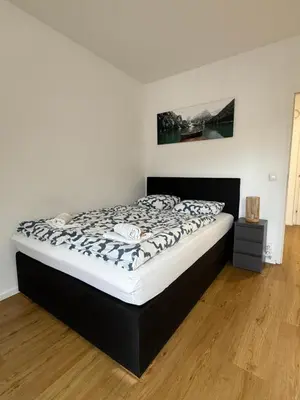 Ein Bett oder Betten in einem Zimmer der Unterkunft Urban Stays Apartments Vienna