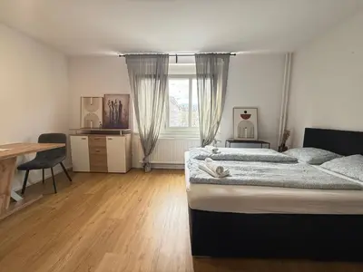 Ein Bett oder Betten in einem Zimmer der Unterkunft Urban Stays Apartments Vienna