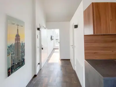 Grundriss der Unterkunft Penthouse Wien mit Parkplatz und Balkon