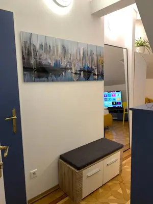 TV/Unterhaltungsangebot in der Unterkunft Small but Charming-Yellow Appartement
