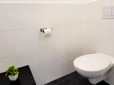 Ein Badezimmer in der Unterkunft Sunny apartment with 1 balcony