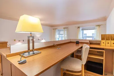 Grundriss der Unterkunft Peaceful Getaway 2BR Apartment with Shared Spaces
