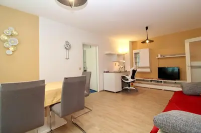 Küche/Küchenzeile in der Unterkunft Cozy Apartment FREE parking