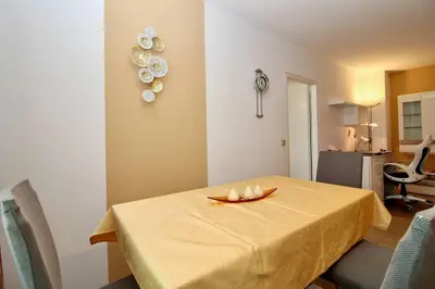 Ein Sitzbereich in der Unterkunft Cozy Apartment FREE parking