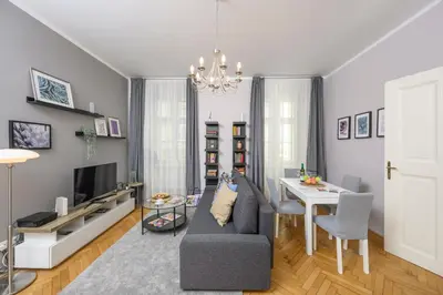 TV/Unterhaltungsangebot in der Unterkunft Central City Apartments