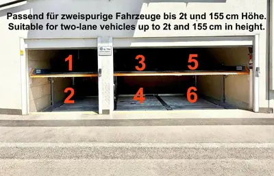 Grundriss der Unterkunft Möblierte Wohnung + Parkplatz und Terrasse