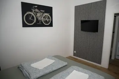 Ein Bett oder Betten in einem Zimmer der Unterkunft RRooms Smart Appartement