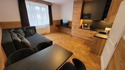 Küche/Küchenzeile in der Unterkunft VIENNA Premium Apartments - self check-in