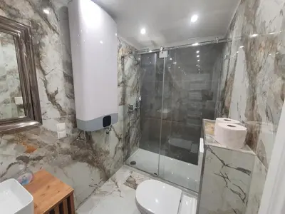 Ein Badezimmer in der Unterkunft VIENNA Premium Apartments - self check-in