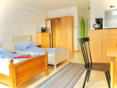 Ein Bett oder Betten in einem Zimmer der Unterkunft Gästezimmer Rothneusiedl