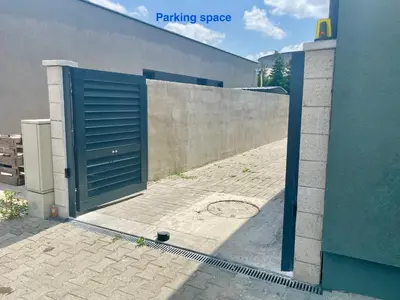 Grundriss der Unterkunft Cozy Apartment near Vienna Airport - tax included and Self CheckIn
