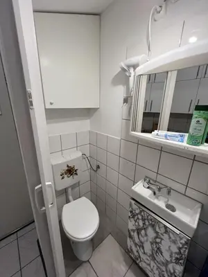 Ein Badezimmer in der Unterkunft Prater Apartments I Leopoldstadt