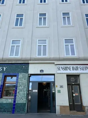 Eine Fassade oder ein Eingang zu Vienna Prater Apartment