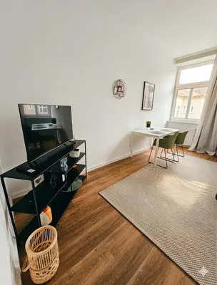 TV/Unterhaltungsangebot in der Unterkunft Cityline Suite 10 min to Center