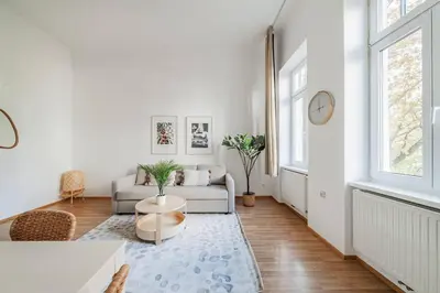 Ein Bett oder Betten in einem Zimmer der Unterkunft City Chic #18