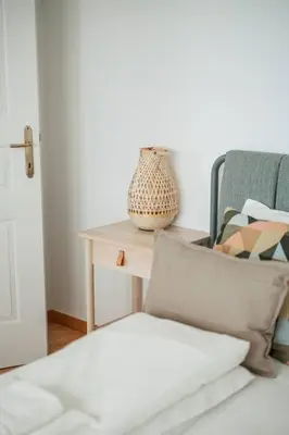 Ein Bett oder Betten in einem Zimmer der Unterkunft City Chic #21