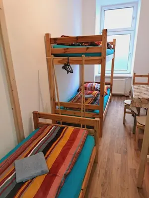 Ein Bett oder Betten in einem Zimmer der Unterkunft Relax Rooms & Apartments Vienna Belvedere 10 minutes to downtown long term stay also possible