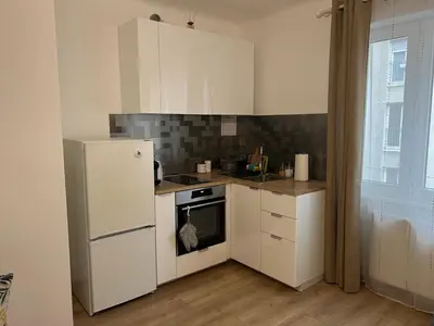 Küche/Küchenzeile in der Unterkunft Wohnung 1210