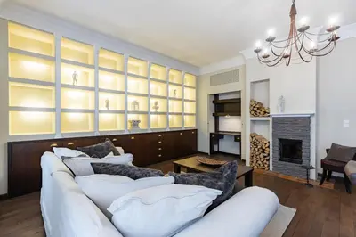 Ein Sitzbereich in der Unterkunft Luxury 2 bedroom apartment with king-size beds