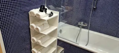 Ein Badezimmer in der Unterkunft Vienna-ROYAL-Apartment
