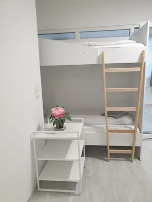 Ein Bett oder Betten in einem Zimmer der Unterkunft Business Westbahnhof R