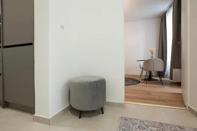 Grundriss der Unterkunft Modern apartment with a balcony near Belvedere